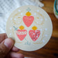 Holy Family Hearts Sticker - Shepherd Me Shop
