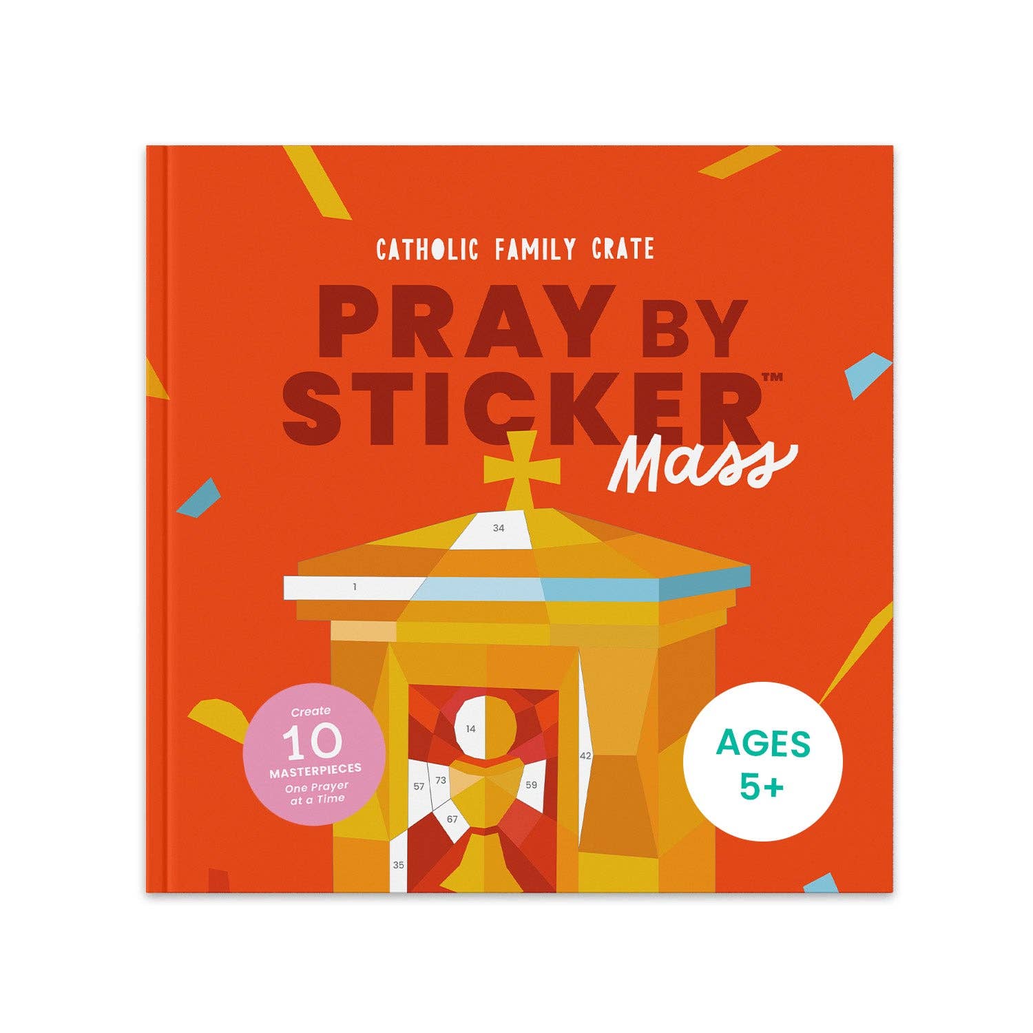 Pray by Sticker: Mass Sticker Book