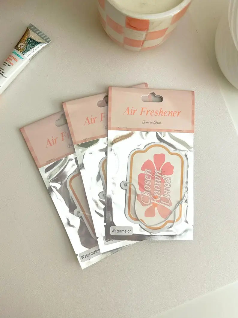 Chosen, Known, Loved Car Air Freshener - Shepherd Me Shop