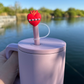 Catholic Straw Toppers: Holy Hearts (2 pack!)