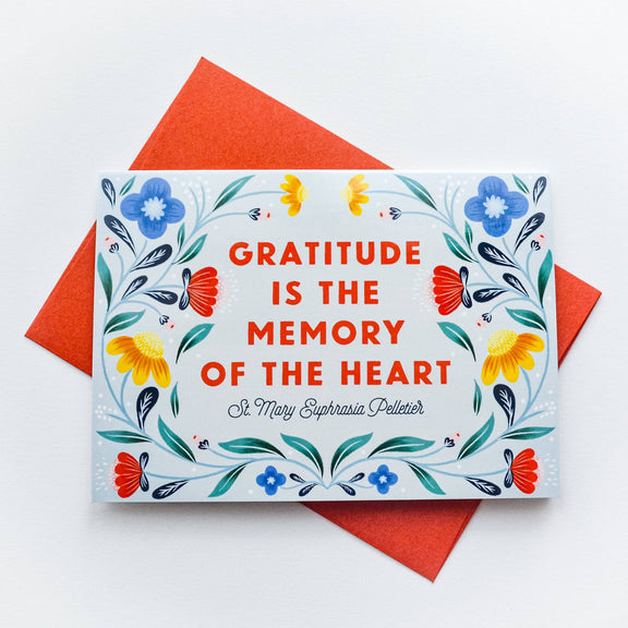 Catholic Thank You Card - Shepherd Me Shop