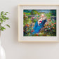 Our Lady Among the Flowers Catholic Art Print - Shepherd Me Shop