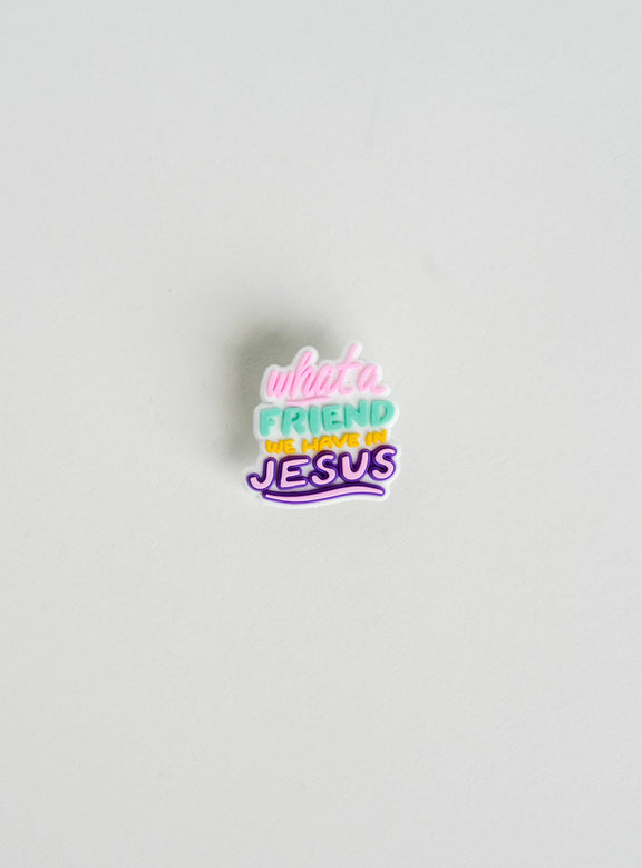 What A Friend We Have In Jesus Shoe Charm - Shepherd Me Shop