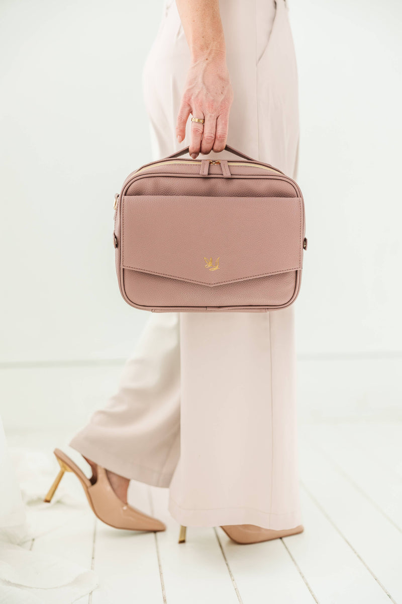 Bible Bag Crossbody: Lavender Bible Cover