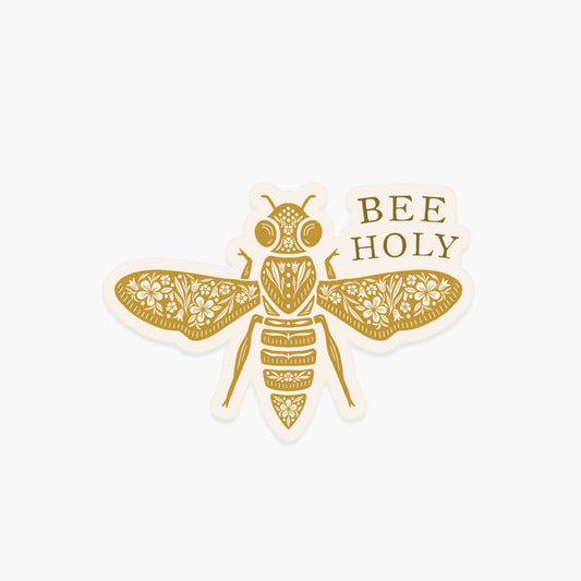 Bee Holy Vinyl Sticker - Shepherd Me Shop