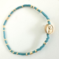 St. Joan of Arc Bracelet: Teal - Shepherd Me Shop