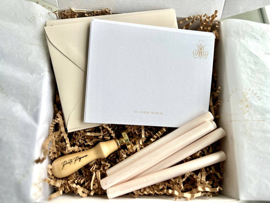Queenship of Mary Bundle – Stationery & Wax Seal Set - Shepherd Me Shop