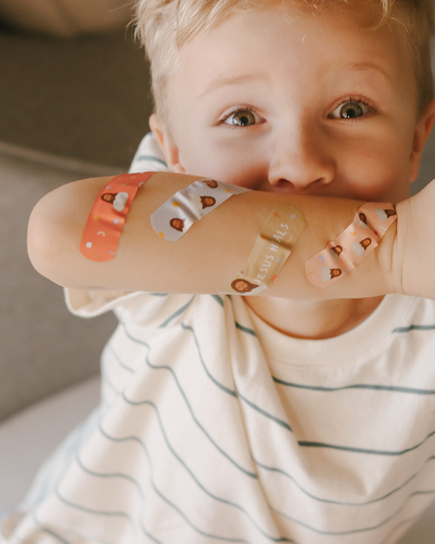 Jesus Heals Bandages - Shepherd Me Shop