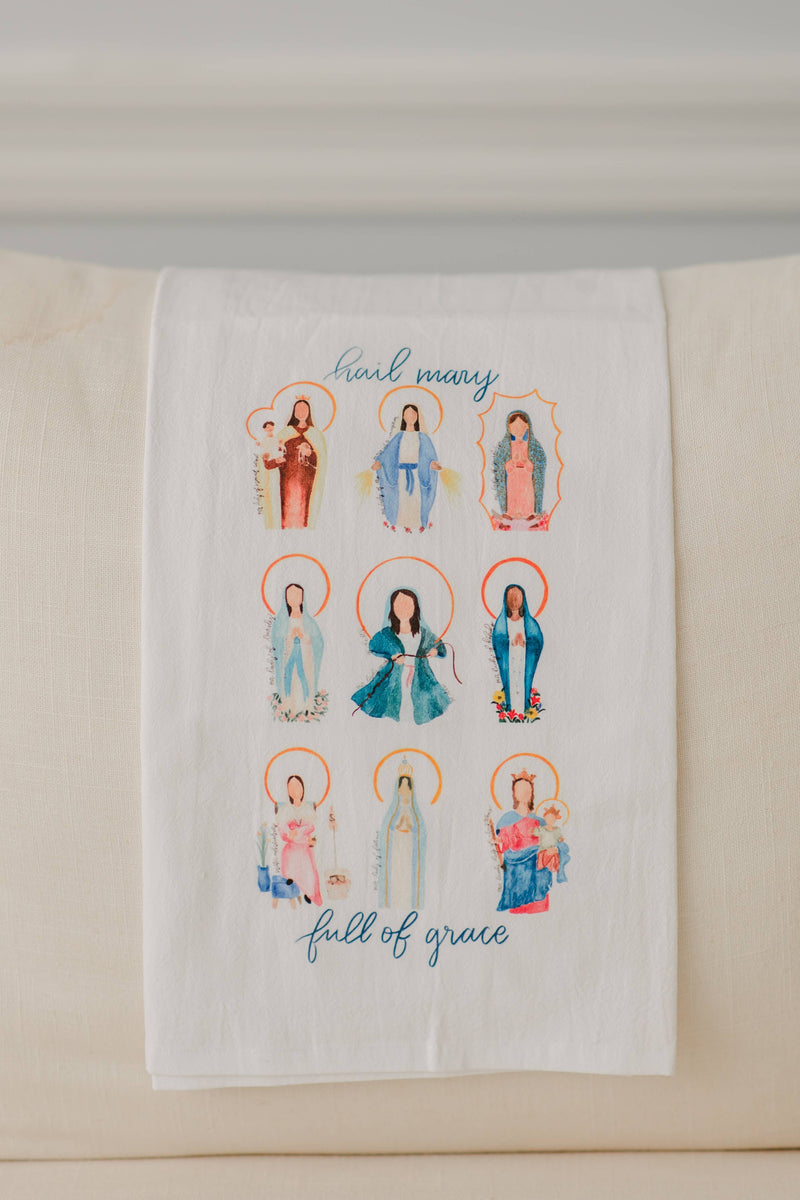 Many Marys Tea Towel - Shepherd Me Shop