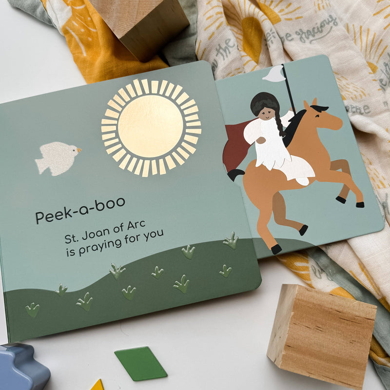 Peek-a-Boo Saints Board Book - Shepherd Me Shop