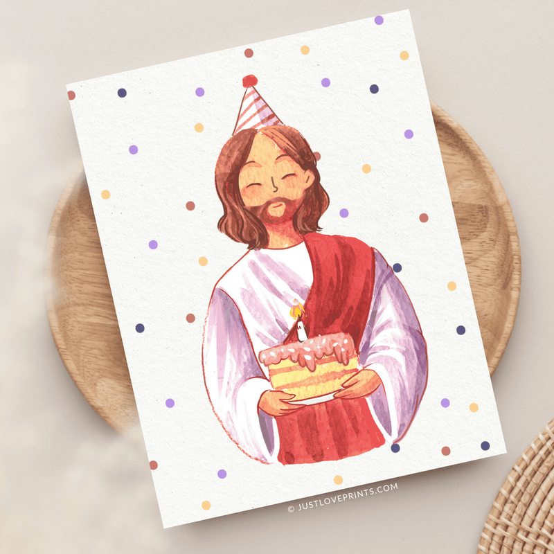 Birthday Jesus Greeting Card - Shepherd Me Shop