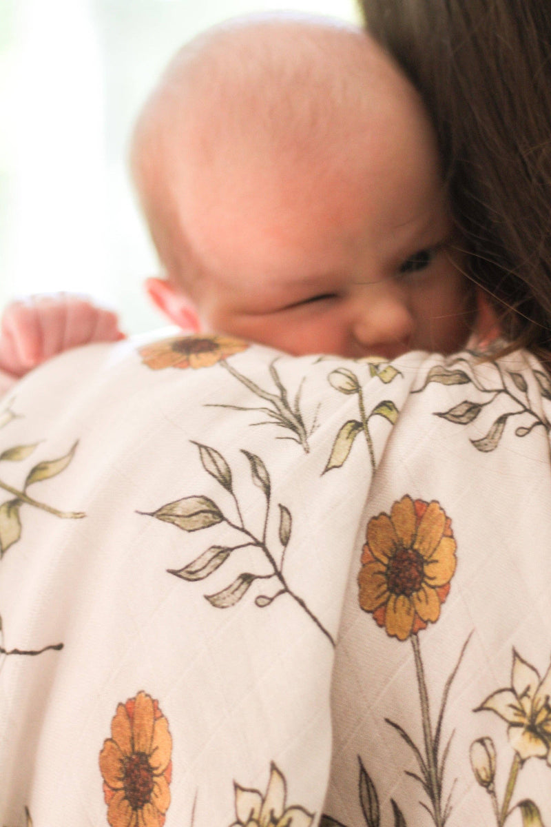 Holy Family Muslin Swaddle Blanket