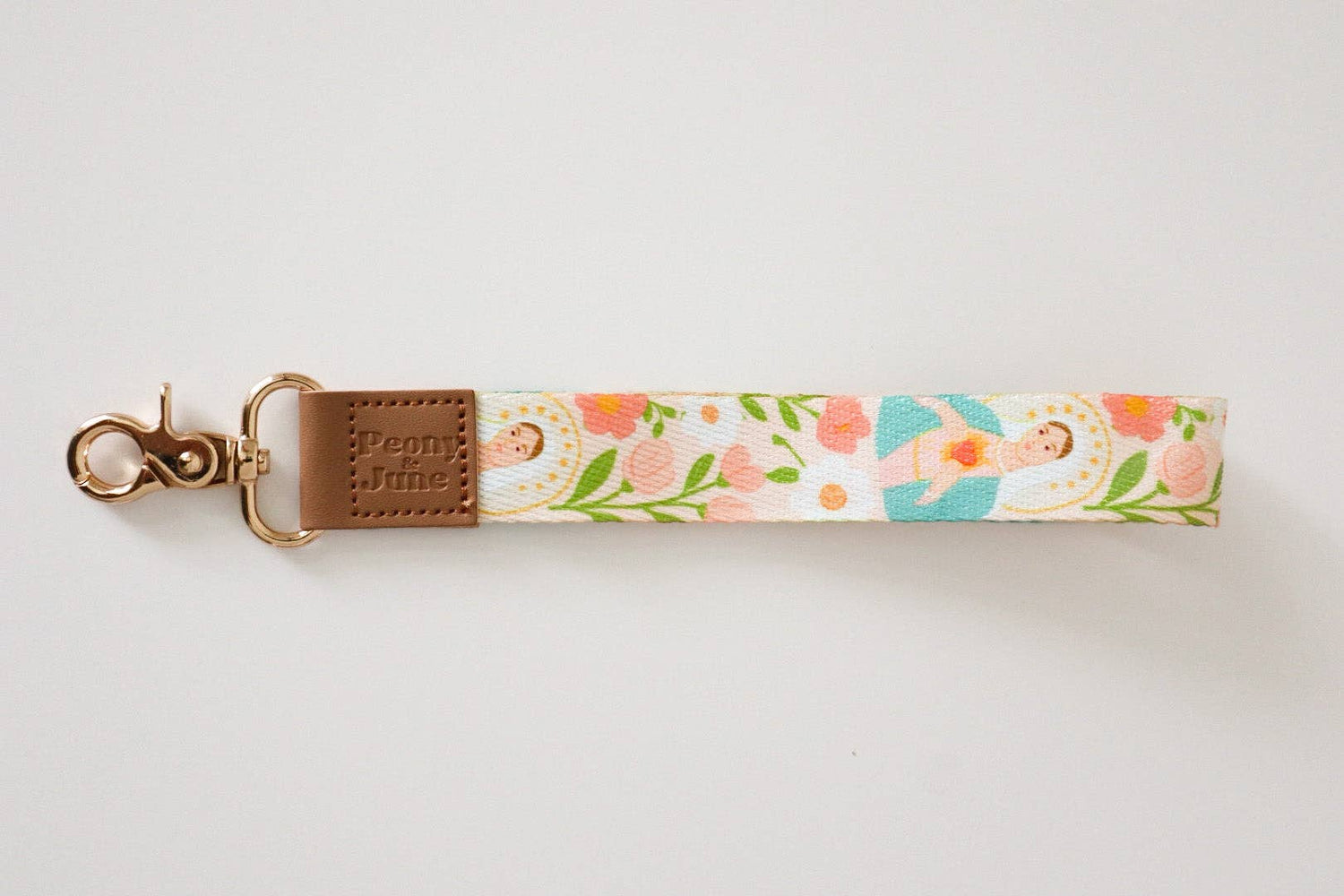 Immaculate Heart Wristlet Keychain