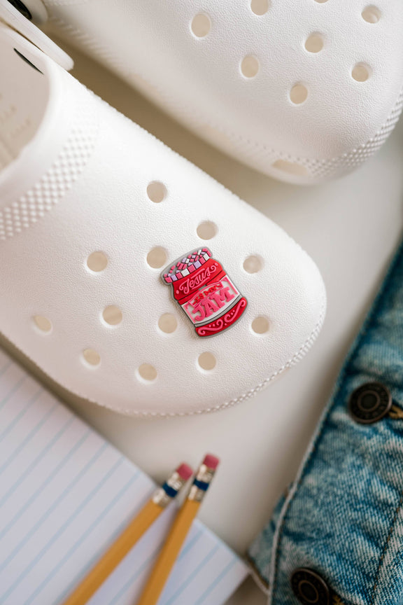 Jesus Is My Jam Shoe Charm - Shepherd Me Shop