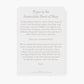 Immaculate Heart of Mary Prayer Card - Shepherd Me Shop