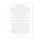 Prayer After Mass Card - Shepherd Me Shop