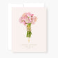 Rosary Card | Bouquet | Pink Ranunculus - Shepherd Me Shop