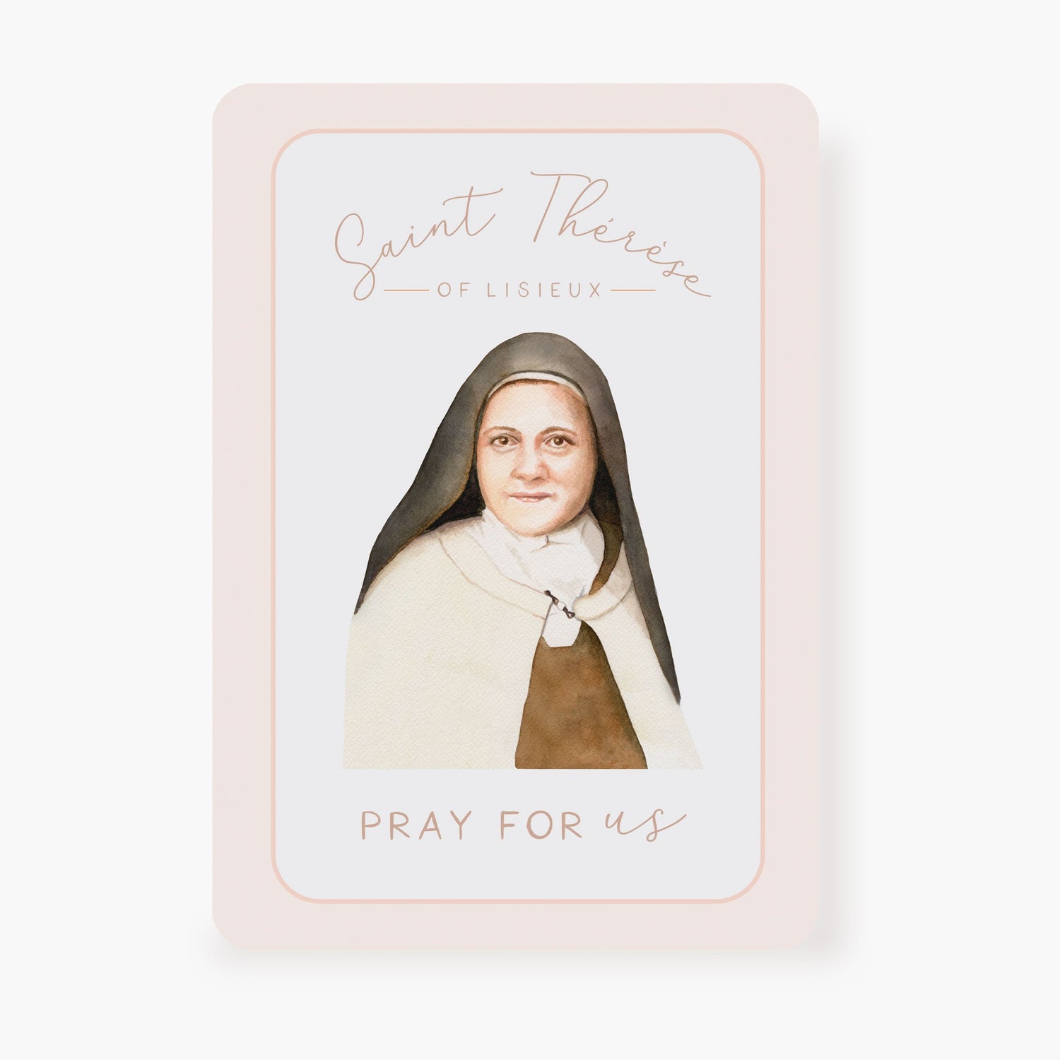 St. Thérèse Prayer Card – Novena Rose Prayer - Shepherd Me Shop