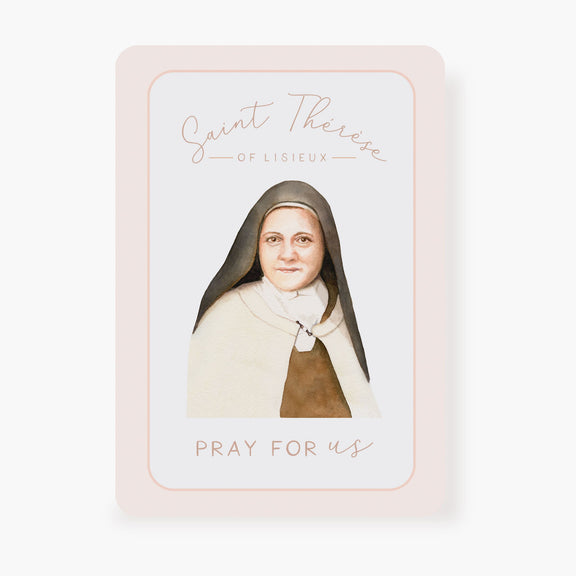 St. Thérèse Prayer Card – Novena Rose Prayer - Shepherd Me Shop