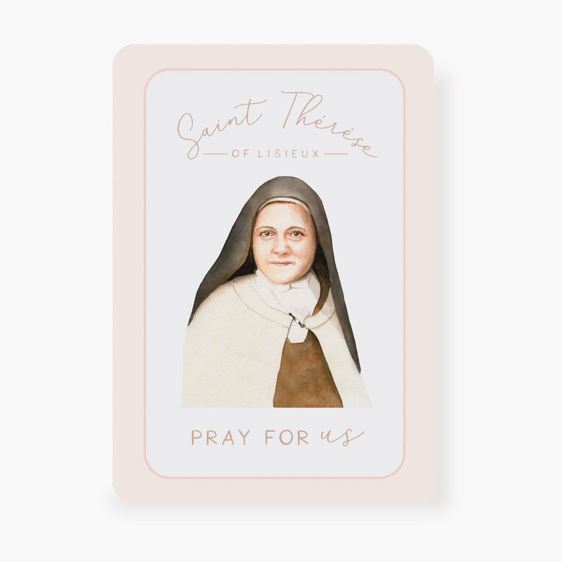 St. Thérèse Prayer Card – Novena Rose Prayer - Shepherd Me Shop