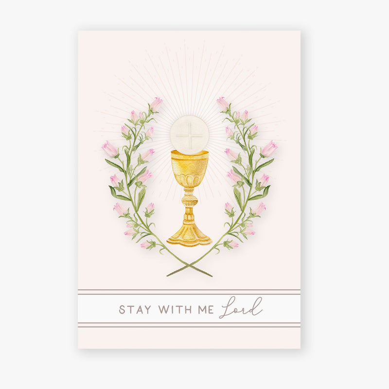 Stay With Me, Lord Prayer Card - Shepherd Me Shop