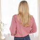 The Rose Catholic Crewneck Sweatshirt – Inspired by St. Rose of Lima: Mauve