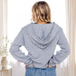 The Gianna Catholic Zip-Up Sweatshirt – Inspired by St. Gianna Molla: Grey