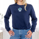 The Elizabeth Catholic Crewneck Sweatshirt – Inspired by St. Elizabeth Ann Seton: Navy