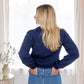The Elizabeth Catholic Crewneck Sweatshirt – Inspired by St. Elizabeth Ann Seton: Navy